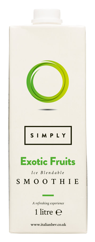 Simply Exotische Früchte Smoothie Basis (1 L)