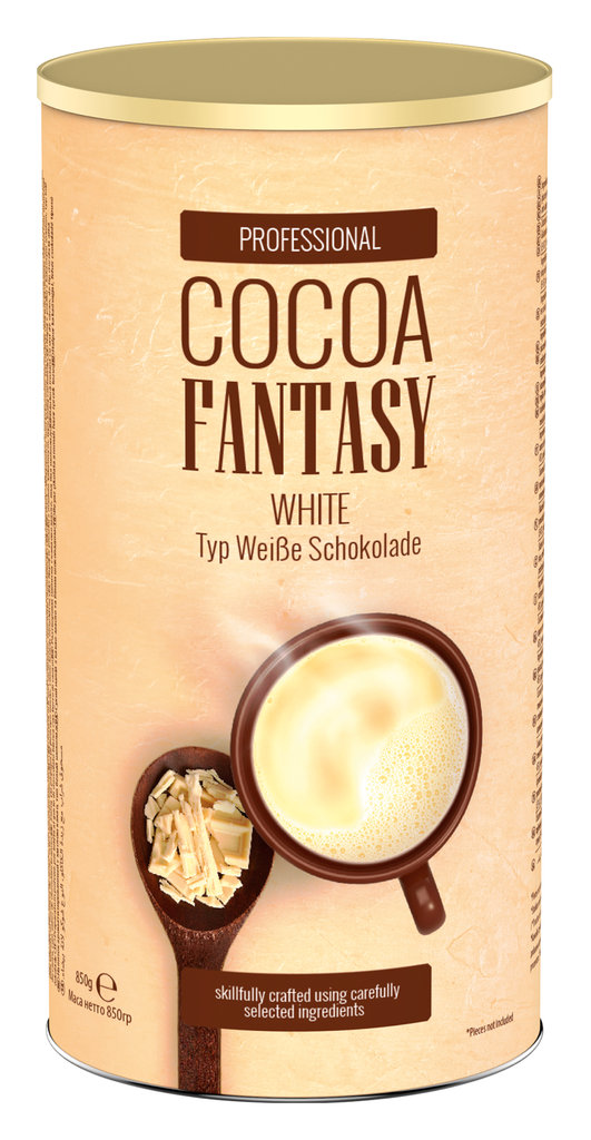 Cocoa Fantasy White Weiße Schokolade (850 g)