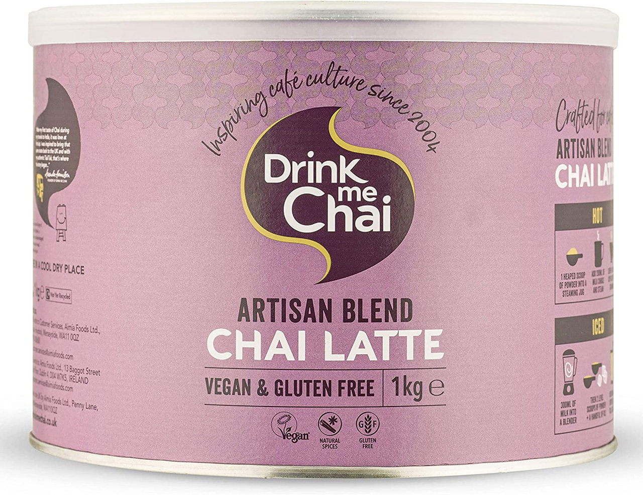 Drink me Chai Artisan Chai Latte (1 kg)