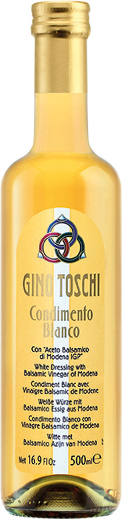 Toschi Condimento Bianco Weißer Essig, 1x500 ml Flasche
